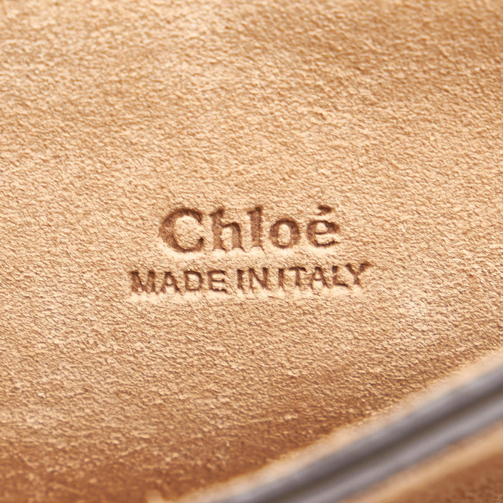 Chloe Faye Leather Satchel (SHG-26896)