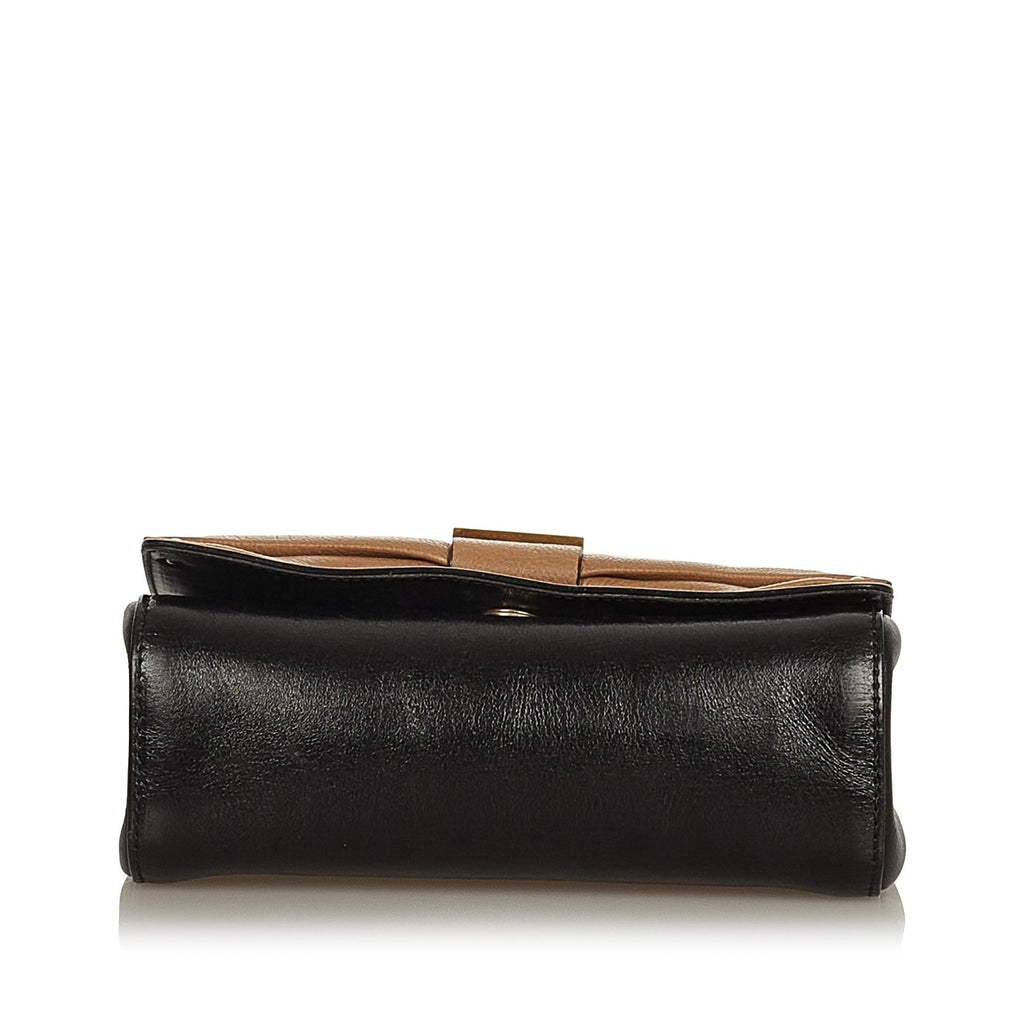 Chloe June Bow Flap Shoulder Bag (SHG-26643)