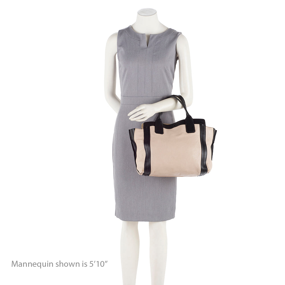 Chloe Leather Alison Tote (SHF-12075)