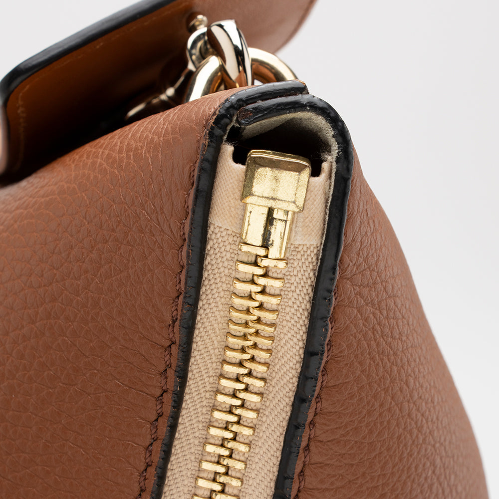 Chloe Leather Baylee Medium Shoulder Bag (SHF-15738)