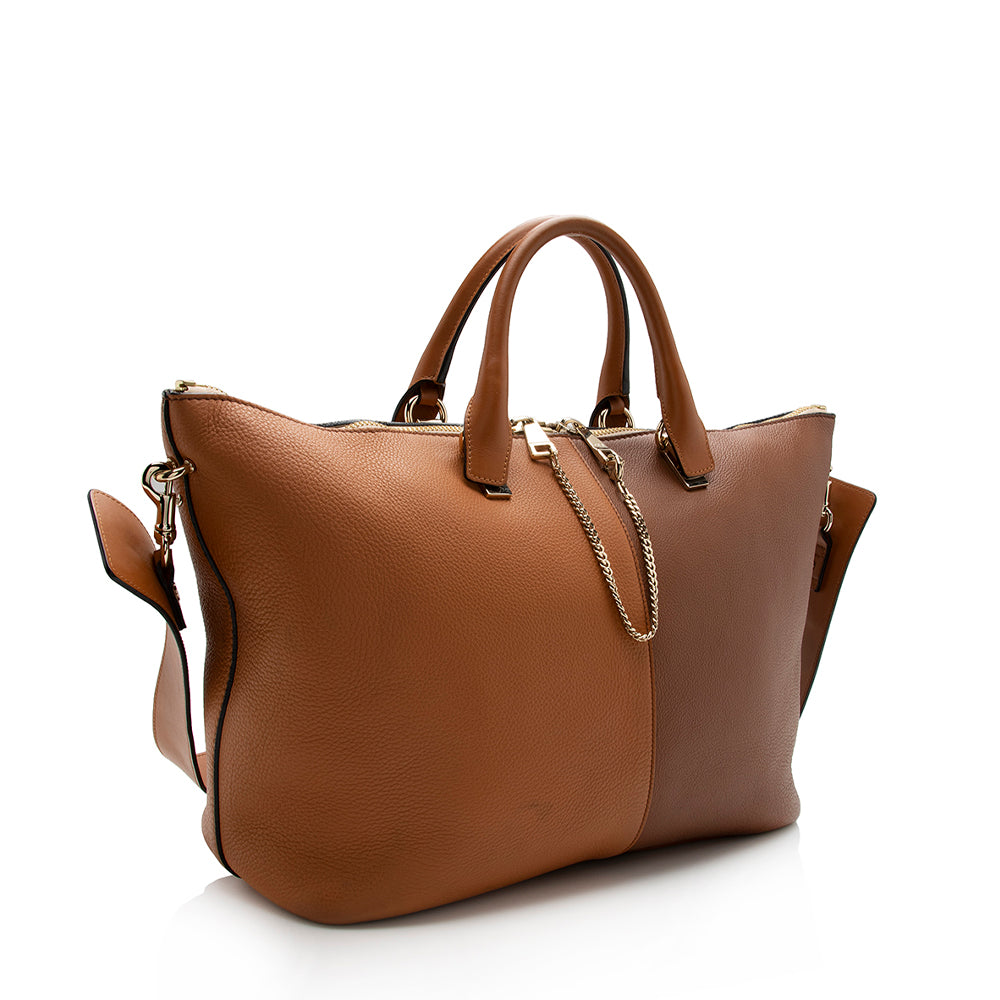 Chloe Leather Baylee Medium Shoulder Bag (SHF-15738)
