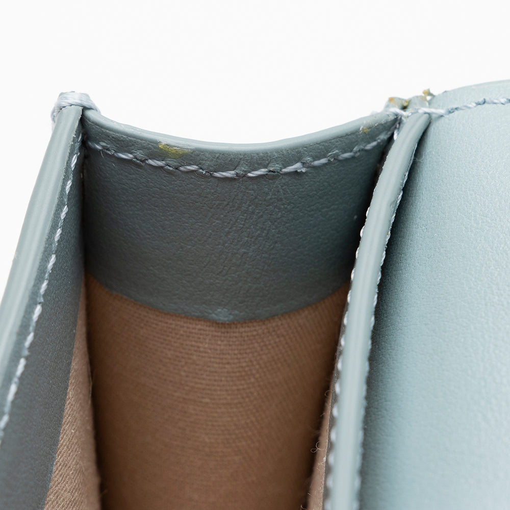 Chloe Leather C Card Holder (SHF-15092)