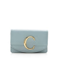 Chloe Leather C Card Holder (SHF-15092)