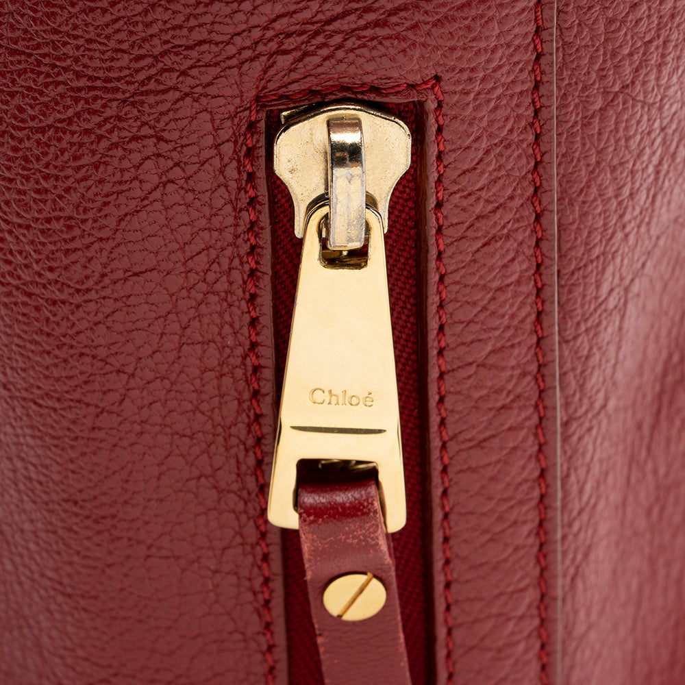 Chloe Leather Dilan Tote (SHF-14252)