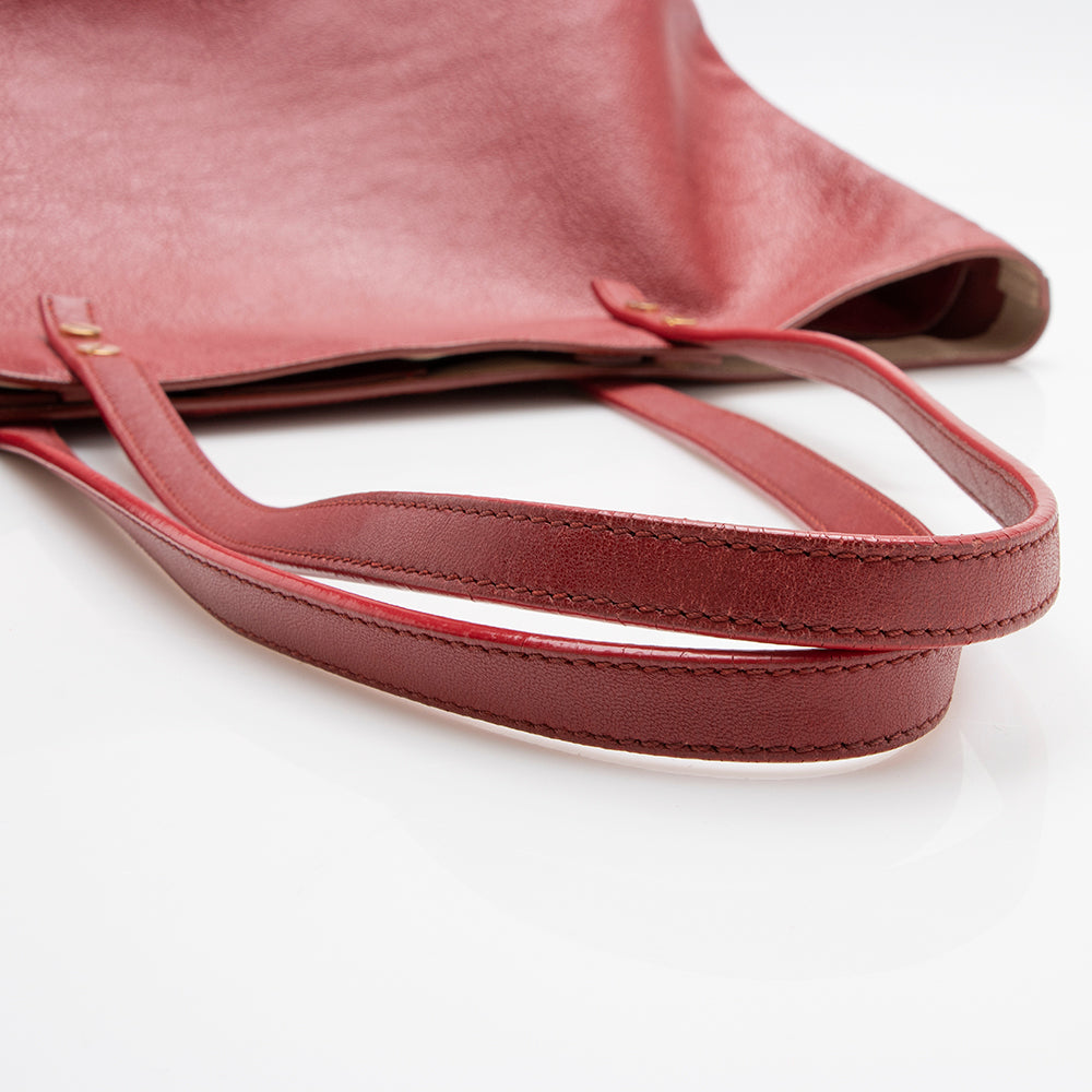 Chloe Leather Dilan Tote (SHF-14252)