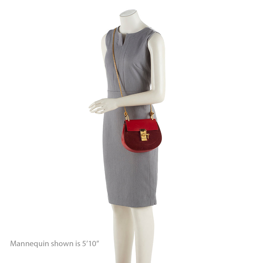 Chloe Lambskin Drew Small Shoulder Bag (SHF-18008)