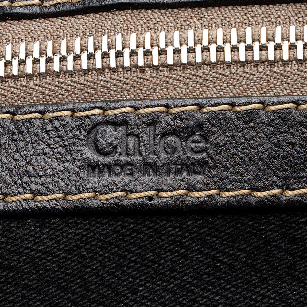 Chloe Leather Edith Large Tote (SHF-15404)