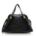 Chloe Leather Paraty Medium Satchel (SHF-18289)