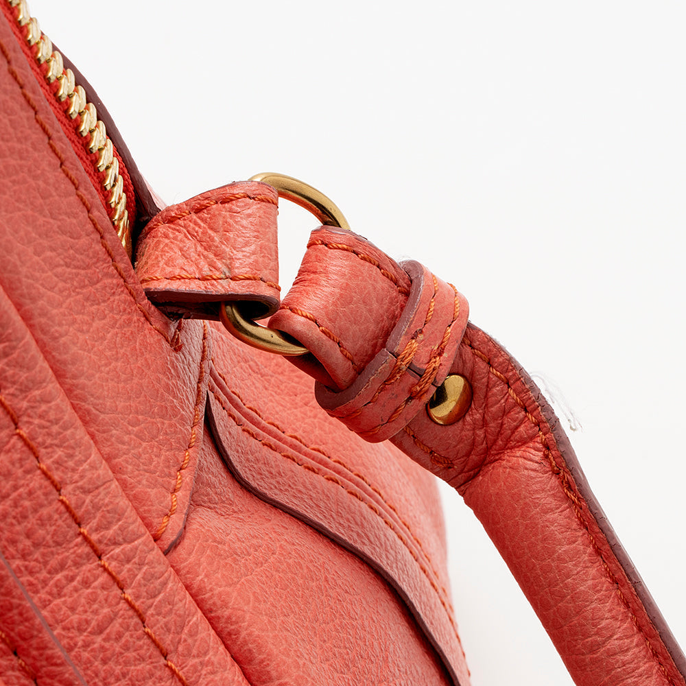 Chloe Leather Paraty Small Satchel (SHF-14701)