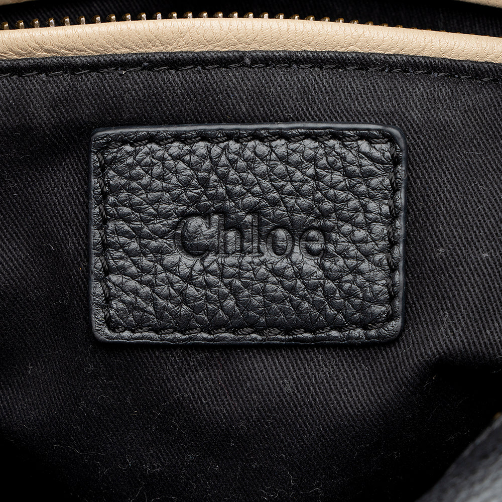 Chloe Leather Paraty Small Satchel (SHF-14867)