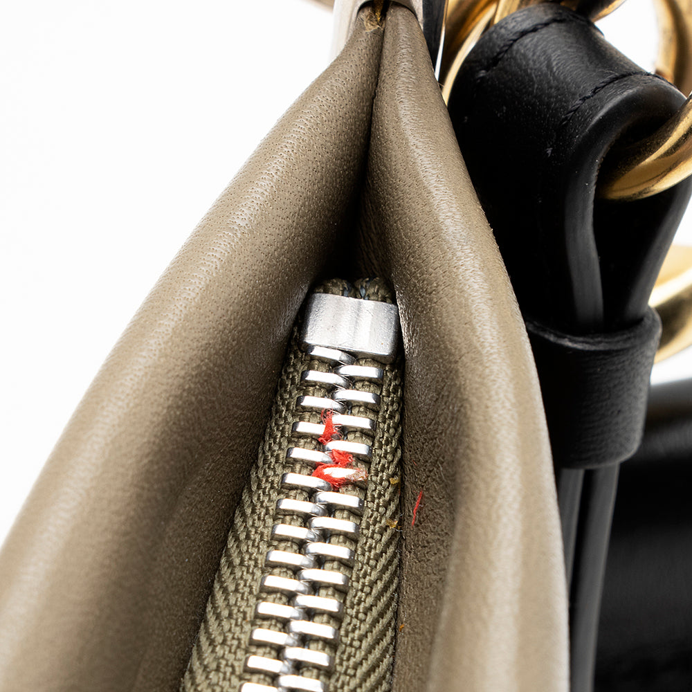 Chloe Leather Roy Shoulder Bag (SHF-18391)