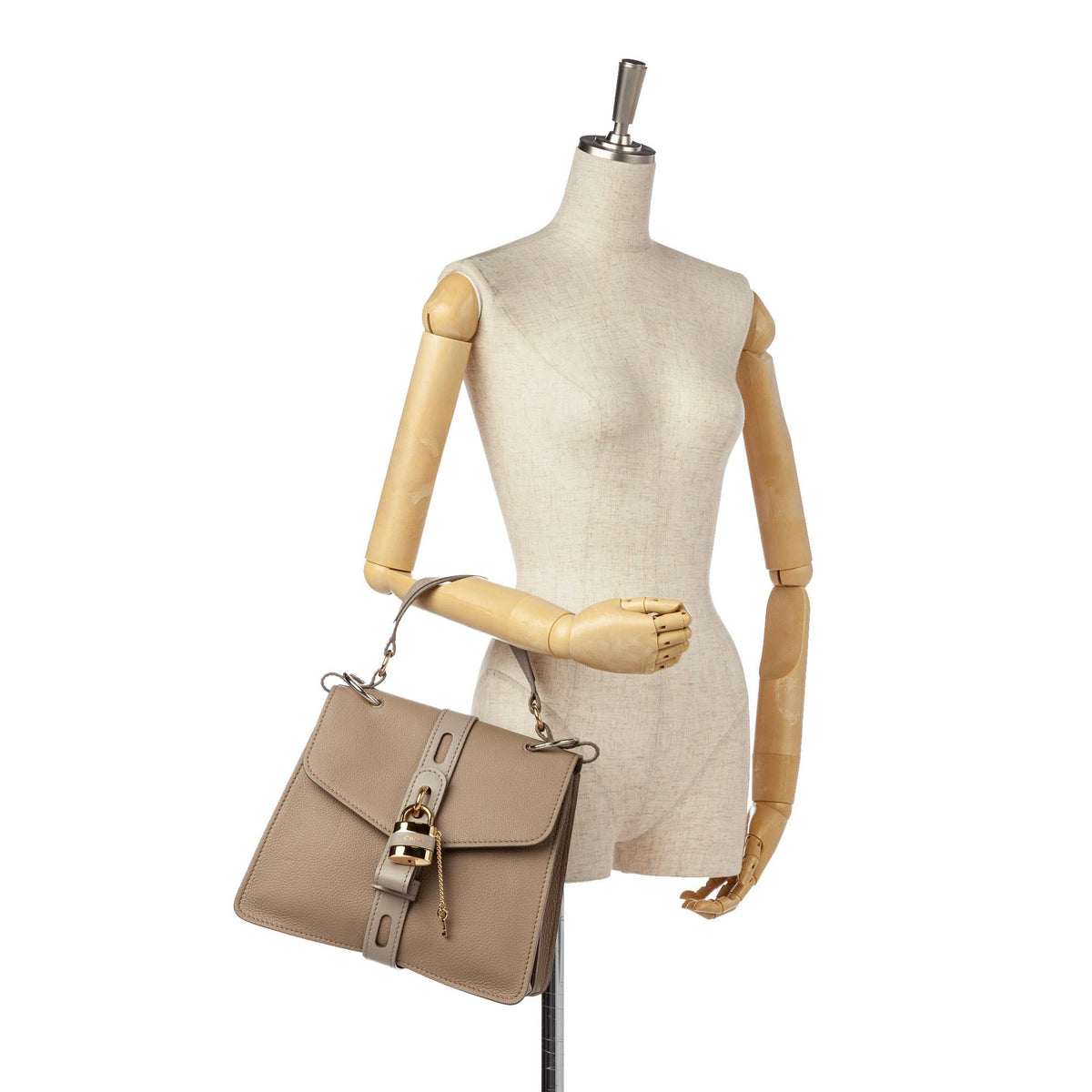 Chloe Medium Aby Leather Satchel (SHG-23011)