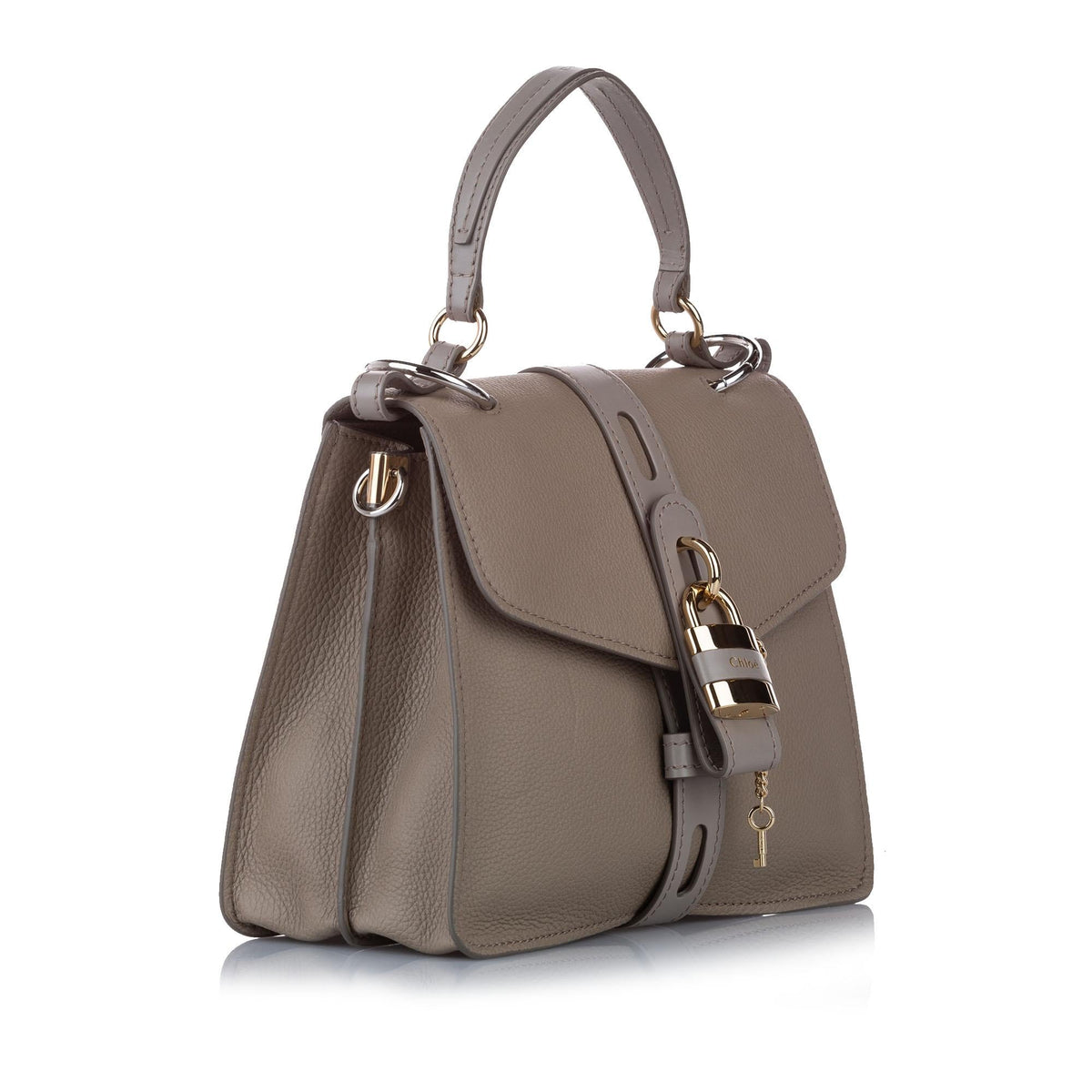 Chloe Medium Aby Leather Satchel (SHG-23011)