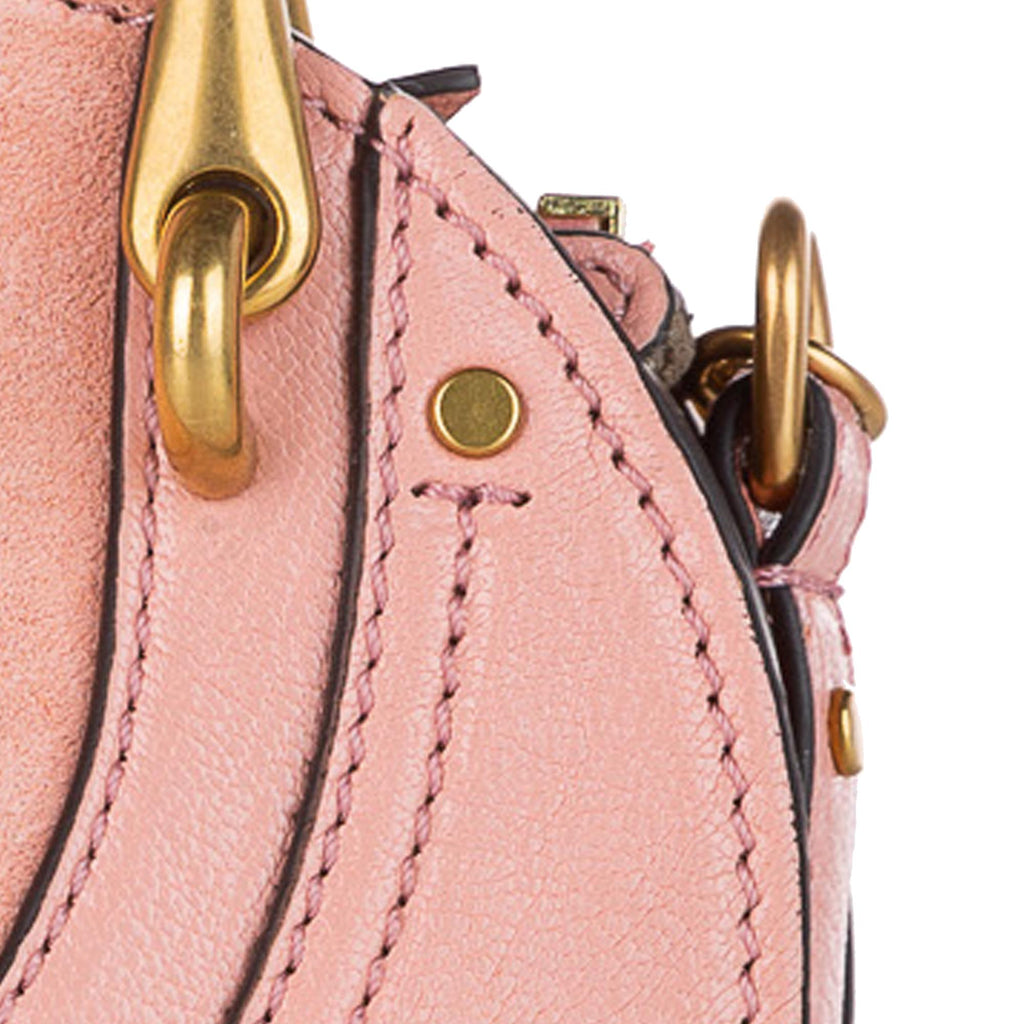 Chloe Mini Pixie Leather Satchel (SHG-27294)