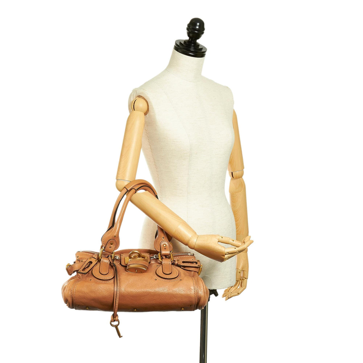 Chloe Paddington Leather Handbag (SHG-27012)