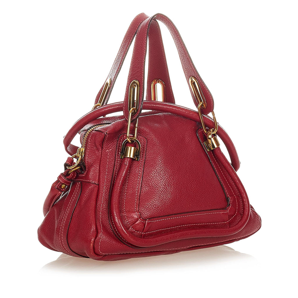 Chloe Paraty Leather Satchel (SHG-25501)