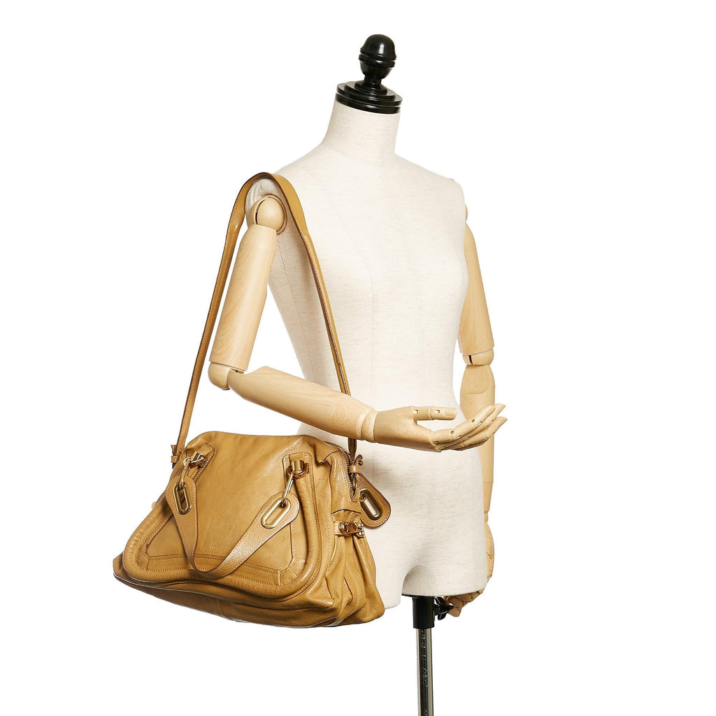 Chloe Paraty Leather Satchel (SHG-28060)