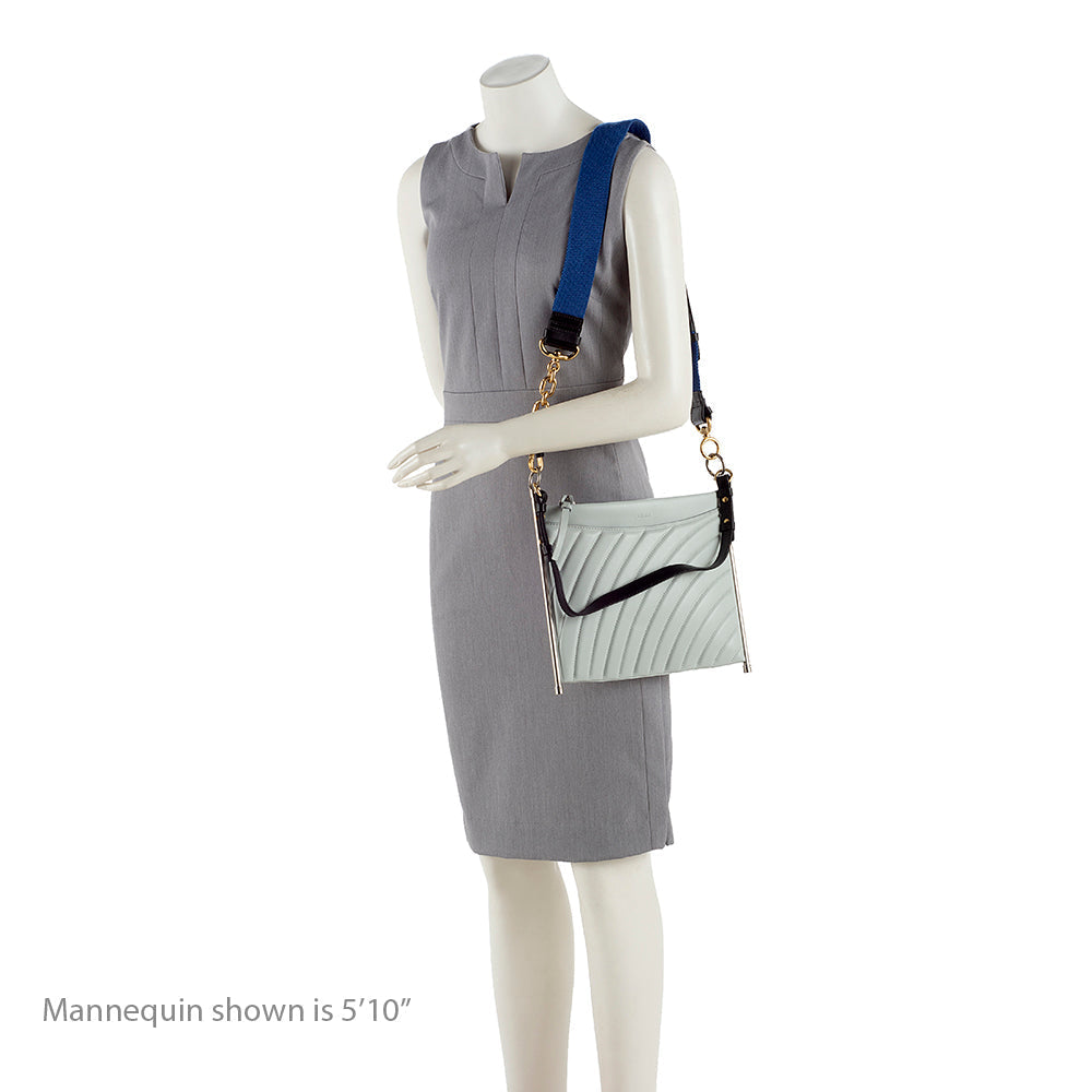 Chloe Quilted Leather Roy Shoulder Bag (SHF-15792)