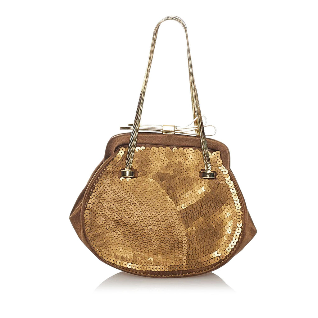 Chloe Sequin Embellished Handbag (SHG-27782)