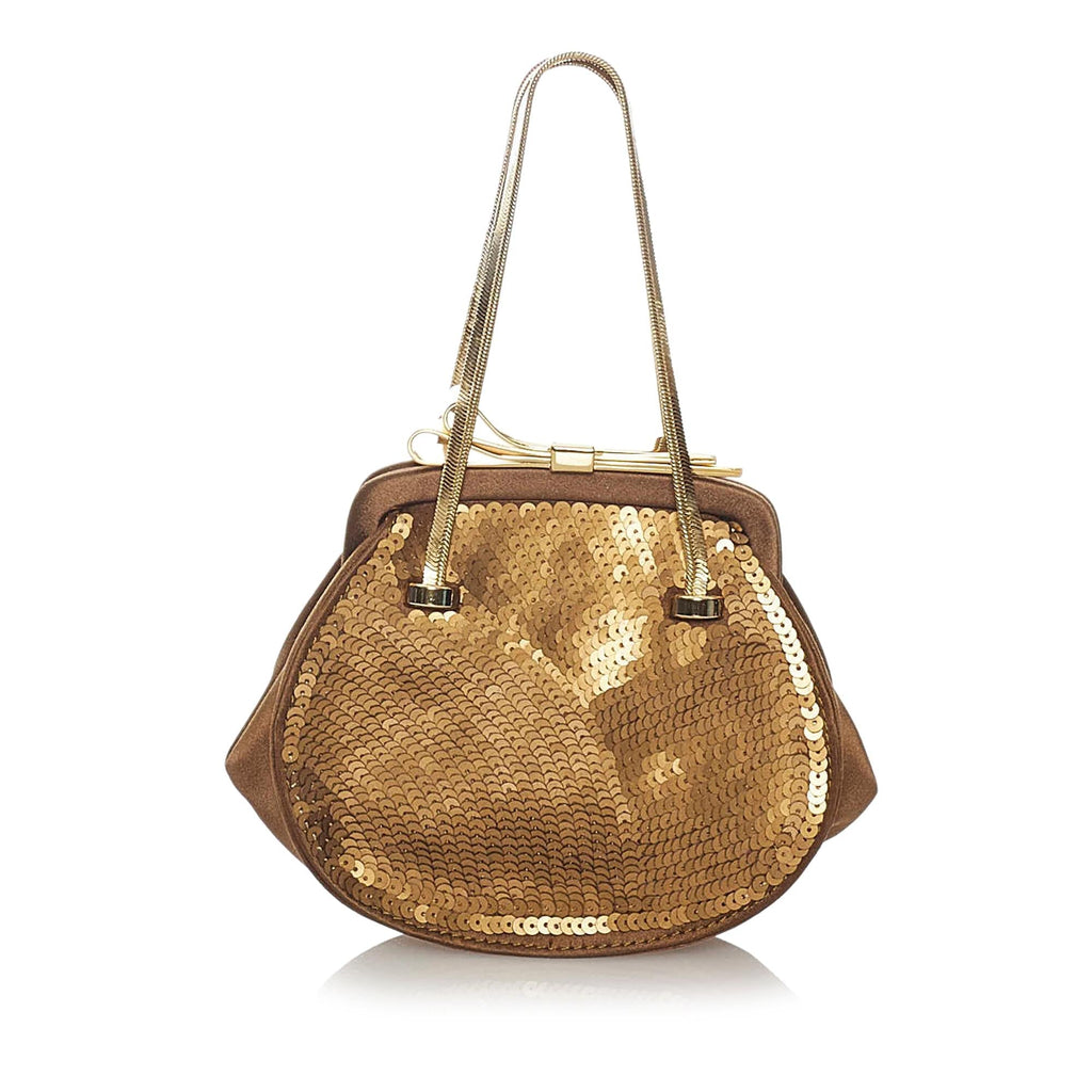 Chloe Sequin Embellished Handbag (SHG-27782)