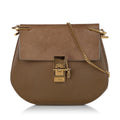Chloe Small Drew Leather Crossbody Bag (SHG-24804)