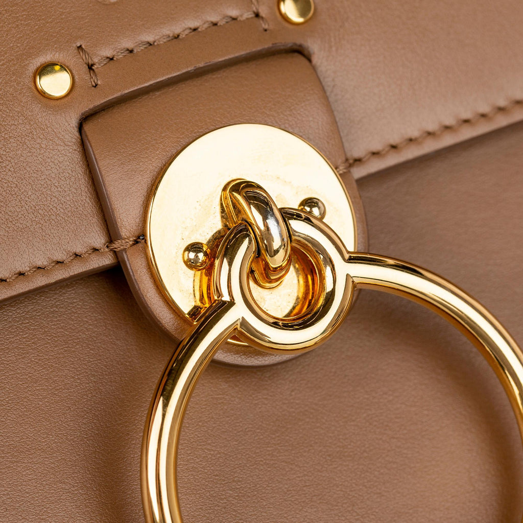 Chloe Tess Leather Satchel (SHG-27945)