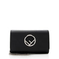 Fendi Grained Calfskin F is Fendi Crossbody Bag (SHF-18102)