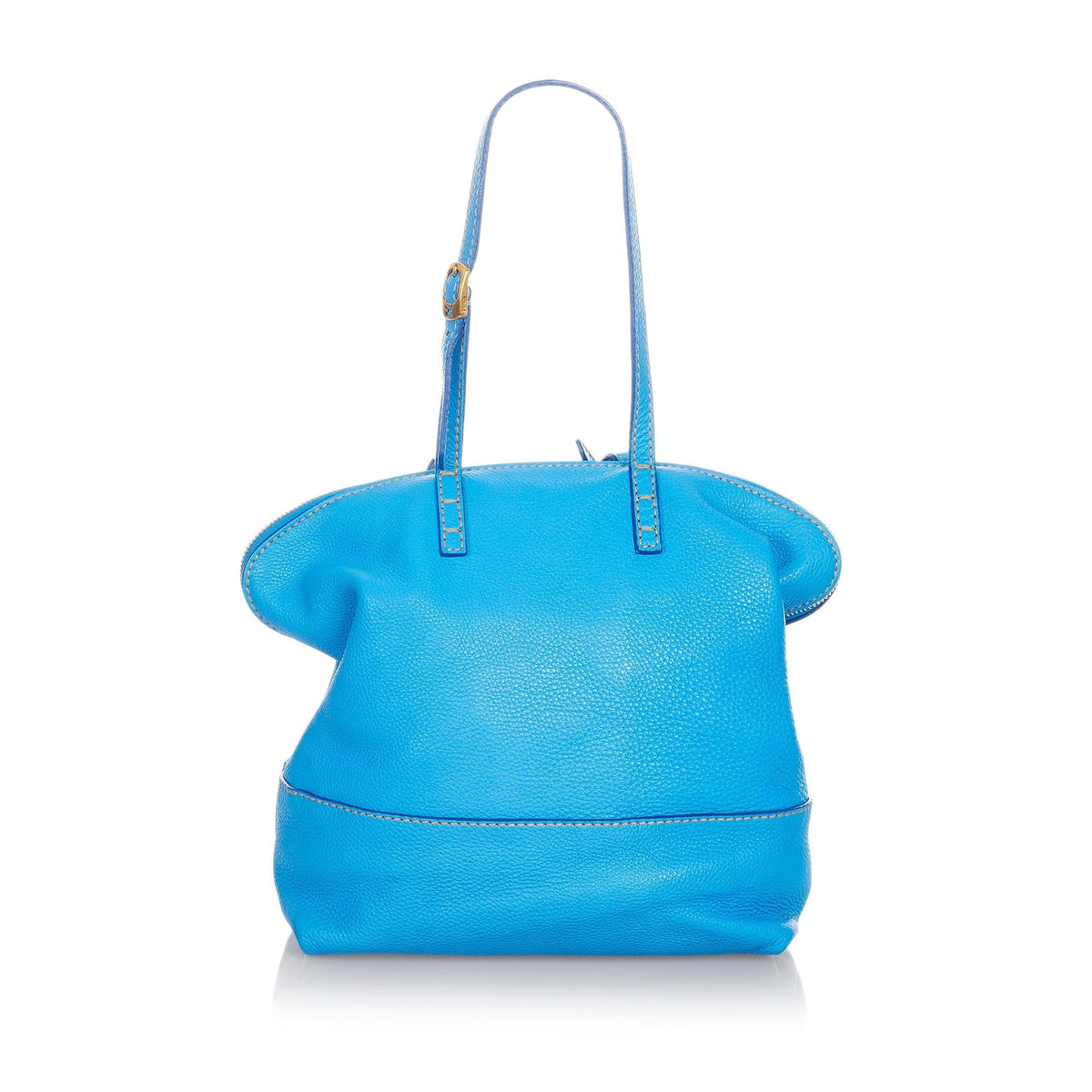 Fendi Selleria 2Bag Leather Shoulder Bag (SHG-23596)