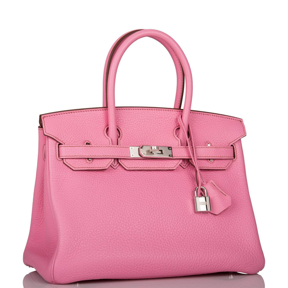 Hermes Bubblegum 5P Togo Birkin 30cm Palladium Hardware