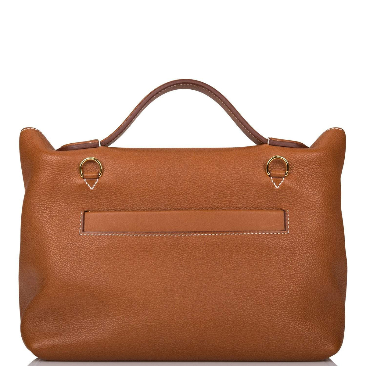 Hermes Fauve Barenia Faubourg 24/24 Bag 29cm Gold Hardware