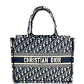 CHRISTIAN DIOR Oblique Canvas Small Book Tote