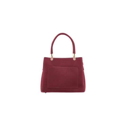 Zynxe Burgundy Classic Top Handle Handbag