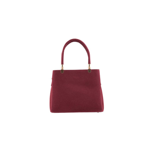 Zynxe Burgundy Classic Top Handle Handbag
