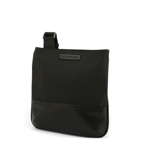Black Polyester Crossbody