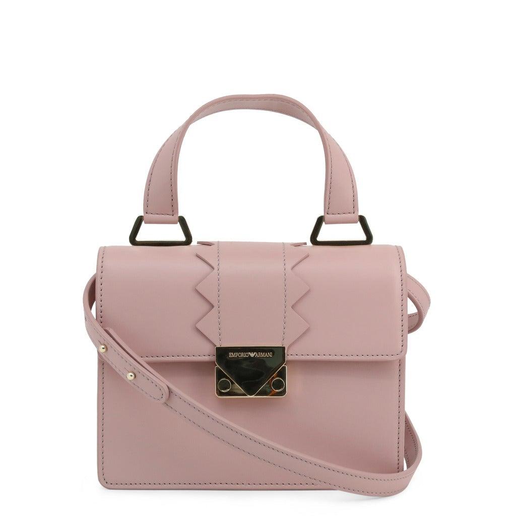 Pink Leather Top Handle