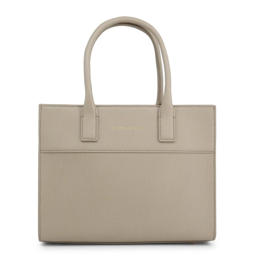 Beige Leather Handbag