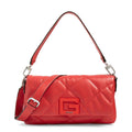 Brightside Quilted Shoulder Bag In Red