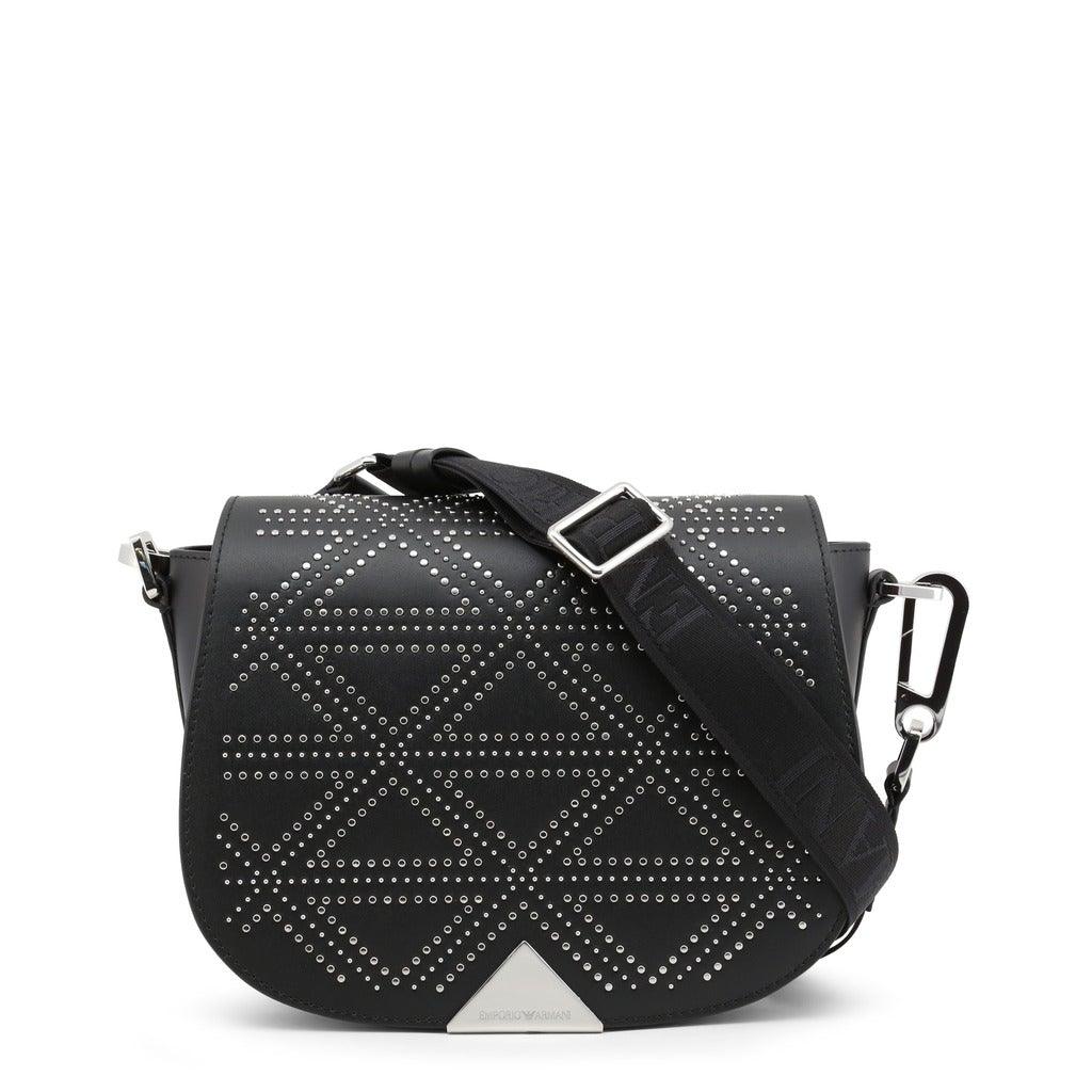 Black Studded Crossbody Bag