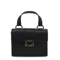 Black Leather Top Handle